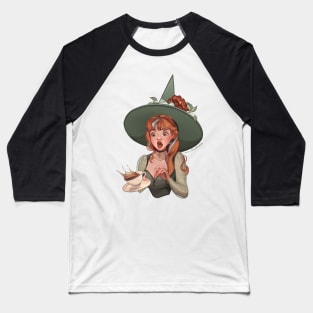 Tea Witch. Baseball T-Shirt
